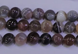 CAG4440 15.5 inches 8mm flat round botswana agate beads wholesale