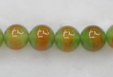 CAG445 15.5 inches 14mm round agate gemstone beads wholesale