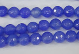 CAG4506 15.5 inches 8mm faceted round agate beads wholesale