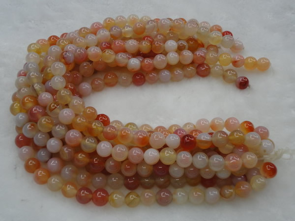 CAG455 15.5 inches 12mm round agate gemstone beads Wholesale