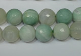 CAG4813 15 inches 10mm faceted round fire crackle agate beads