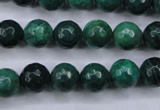 CAG5128 15.5 inches 10mm faceted round agate beads wholesale