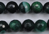 CAG5130 15.5 inches 14mm faceted round agate beads wholesale