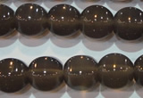 CAG5259 15.5 inches 14*15mm pumpkin Brazilian grey agate beads