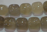 CAG5261 15.5 inches 14*14mm square Brazilian grey agate beads