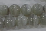 CAG5324 15.5 inches 14mm round grey line agate beads wholesale