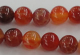 CAG5562 15.5 inches 8mm round natural fire agate beads wholesale