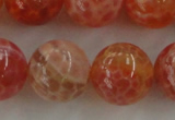 CAG5565 15.5 inches 14mm round natural fire agate beads wholesale