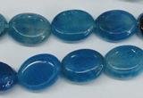 CAG5621 15 inches 13*16mm oval dragon veins agate beads wholesale