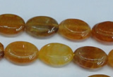 CAG5623 15 inches 13*16mm oval dragon veins agate beads wholesale