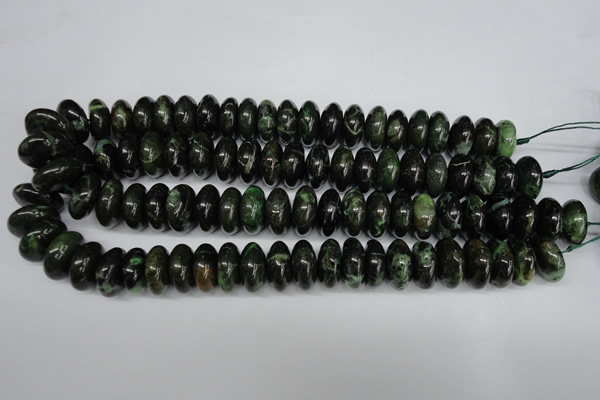 CAG5645 15 inches 9*18mm rondelle agate gemstone beads wholesale