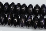 CAG5646 15 inches 9*18mm rondelle agate gemstone beads wholesale