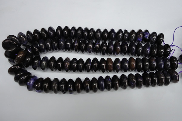 CAG5646 15 inches 9*18mm rondelle agate gemstone beads wholesale