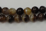 CAG5901 15 inches 8mm round Madagascar agate gemstone beads