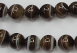 CAG5902 15 inches 10mm round Madagascar agate gemstone beads