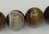 CAG5907 15 inches 20mm round Madagascar agate gemstone beads