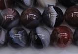 CAG5956 15.5 inches 16mm round botswana agate beads wholesale