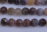 CAG5960 15.5 inches 6mm faceted round botswana agate beads wholesale