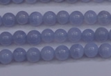 CAG5970 15.5 inches 4mm round blue lace agate beads wholesale