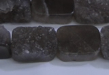 CAG5990 15.5 inches 15*20mm rectangle grey agate gemstone beads