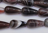 CAG6346 15 inches 10*20mm teardrop botswana agate beads