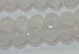 CAG6514 15.5 inches 12mm faceted round Brazilian white agate beads