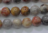 CAG6671 15.5 inches 6mm round natural crazy lace agate beads