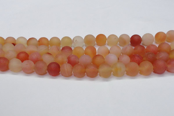 CAG6690 15 inches 8mm round multicolor pilates agate beads