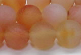 CAG6692 15 inches 12mm round multicolor pilates agate beads