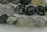 CAG6770 15.5 inches 12mm flat round Indian agate beads wholesale