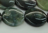 CAG6774 15.5 inches 20mm flat round Indian agate beads wholesale