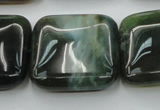 CAG6784 15.5 inches 25*25mm square Indian agate beads wholesale