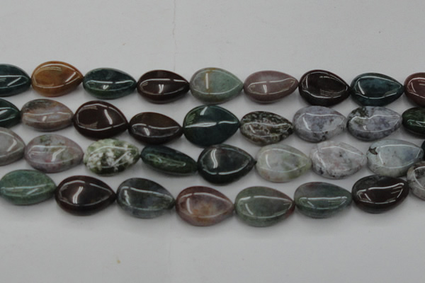 CAG6805 15.5 inches 18*25mm flat teardrop Indian agate beads