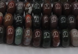 CAG6820 15.5 inches 5*10mm rondelle Indian agate beads wholesale