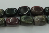 CAG6834 15.5 inches 10*15mm nuggets Indian agate beads wholesale