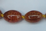 CAG6860 15.5 inches 10*14mm - 20*30mm rice dragon veins agate beads