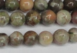 CAG7002 15.5 inches 8mm round ocean agate gemstone beads