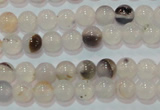 CAG7140 15.5 inches 4mm round Montana agate gemstone beads