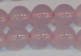 CAG7154 15.5 inches 14mm round pink agate gemstone beads