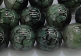 CAG7328 15.5 inches 18mm round dragon veins agate beads wholesale