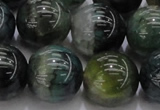 CAG7329 15.5 inches 20mm round dragon veins agate beads wholesale