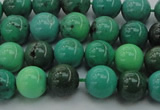 CAG7905 15.5 inches 8mm round grass agate beads wholesale