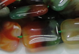 CAG793 15.5 inches 22*30mm rectangle rainbow agate gemstone beads