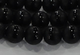 CAG8675 15.5 inches 6mm round matte tibetan agate gemstone beads