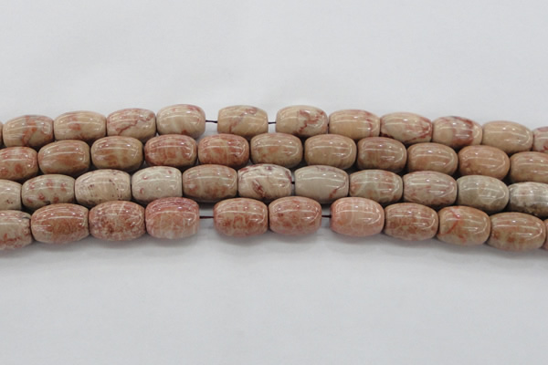 CAG8765 15.5 inches 13*18mm rice chrysanthemum agate beads