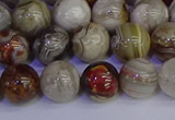 CAG9113 15.5 inches 10mm round Mexican crazy lace agate beads