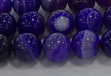 CAG9172 15.5 inches 10mm round line agate beads wholesale