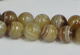 CAG939 16 inches 12mm round madagascar agate gemstone beads