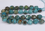 CAG9410 15.5 inches 18*20mm - 20*22mm faceted nuggets ocean agate beads