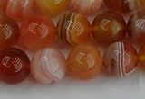 CAG9563 15.5 inches 10mm round red botswana agate gemstone beads